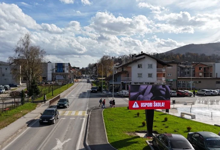 LED zaslon Busovača – centar